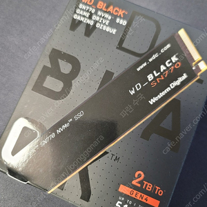 WD BLACK SN770 M.2 NVMe SSD 2TB