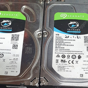 하드 4TB, 3TB, 2TB, 1TB 등 각각 팝니다 3.5인치 HDD