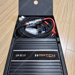 매치 match up8dsp 앰프( + mec analog in 카드포함 +bmw pp1.7 ram 하네스포함)