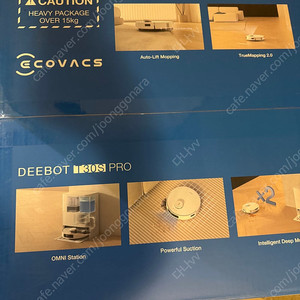 [새제품/미개봉]ECOVACS 디봇 T30S 프로 로봇청소기 DSX39 팝니다.