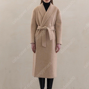 드팜므 코트 (CAMEL SHOWL COLLAR COAT)