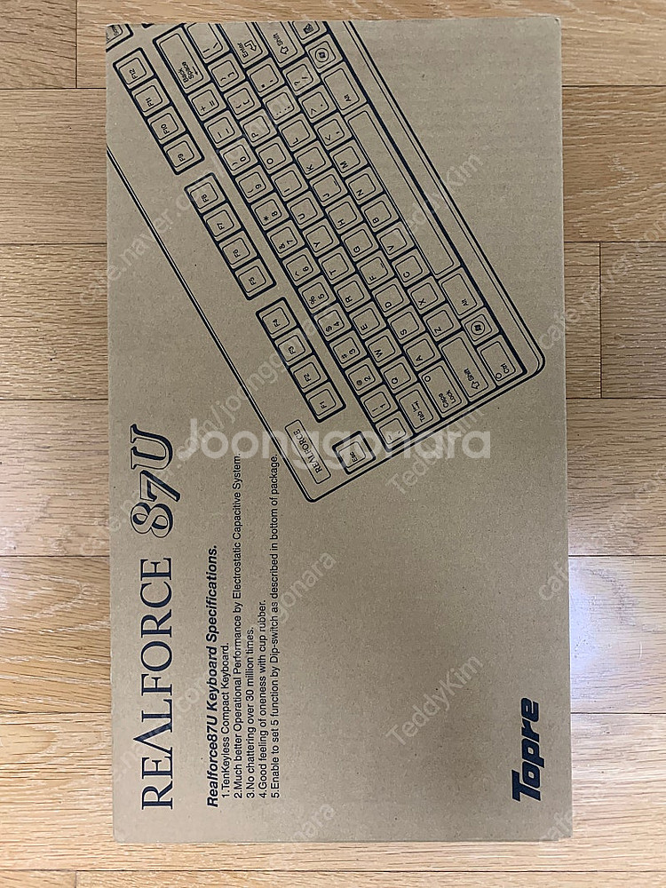 Realforce 리얼포스 87u 키보드 영문 차등--1
