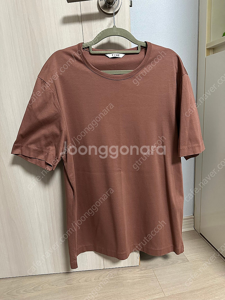 남성 타임옴므 반팔티셔츠 105--0