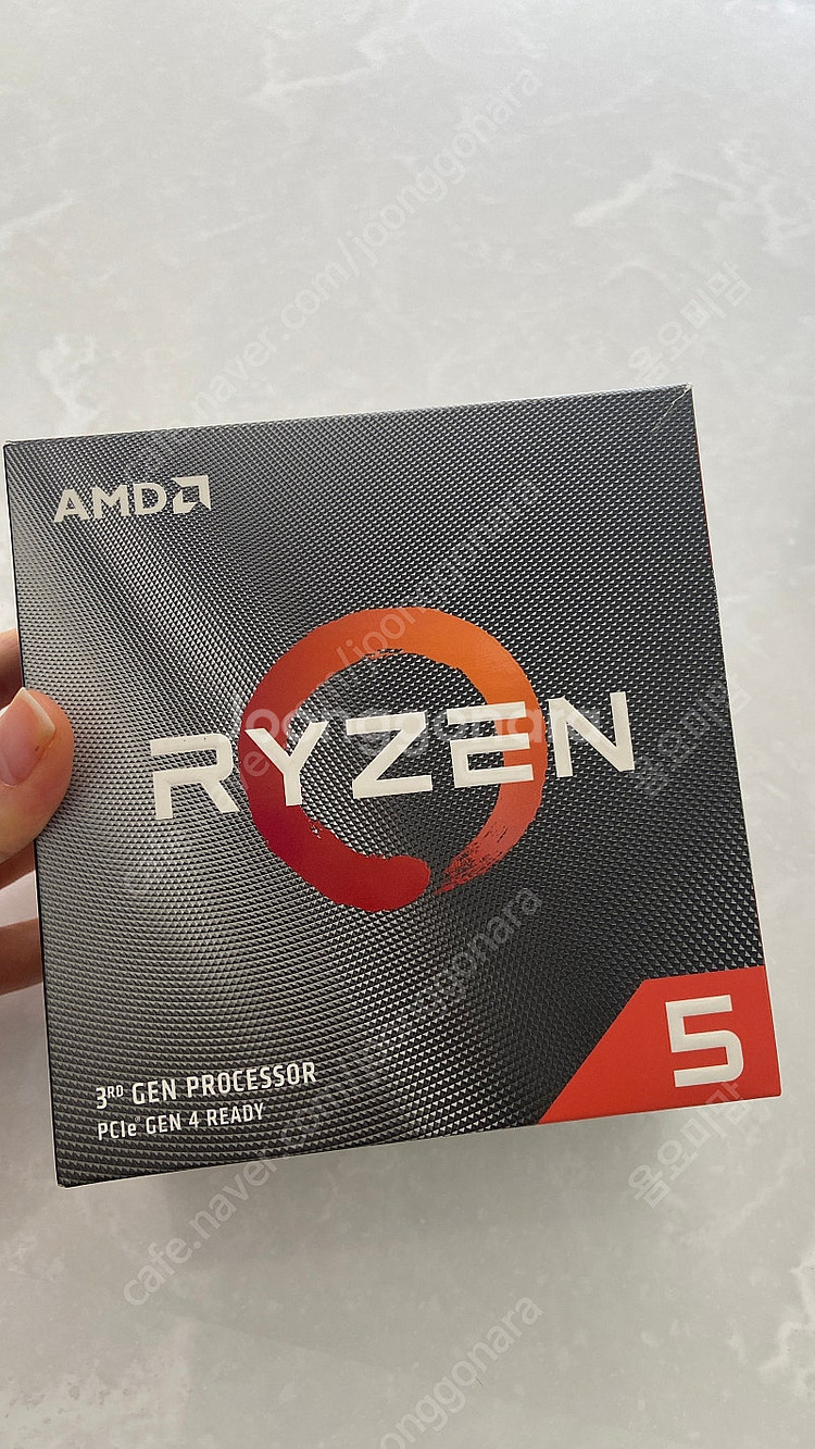 AMD 라이젠 3600 정품 쿨러 새상품--1