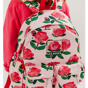 (새상품) 리미떼두두 Pink rose backpack