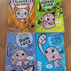 the gumazing gum girl 4권, winnie the wilbur 8권, isadora moon12권+mirabelle2권=14권