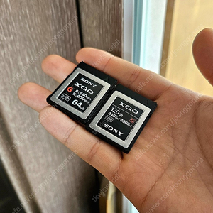 소니 xqd카드 120gb, 64gb