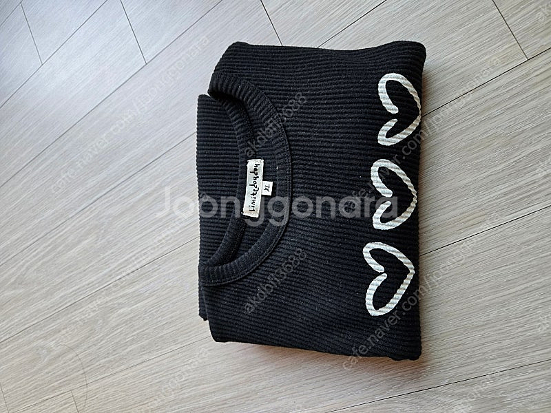 (새상품)리미떼두두 골지티셔츠팝니다--2