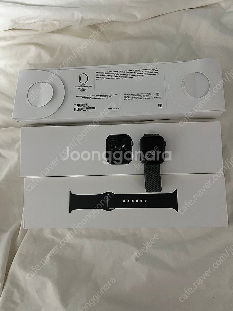 애플워치6 스페이스그레이 알루미늄 40mm gps 애플...--0