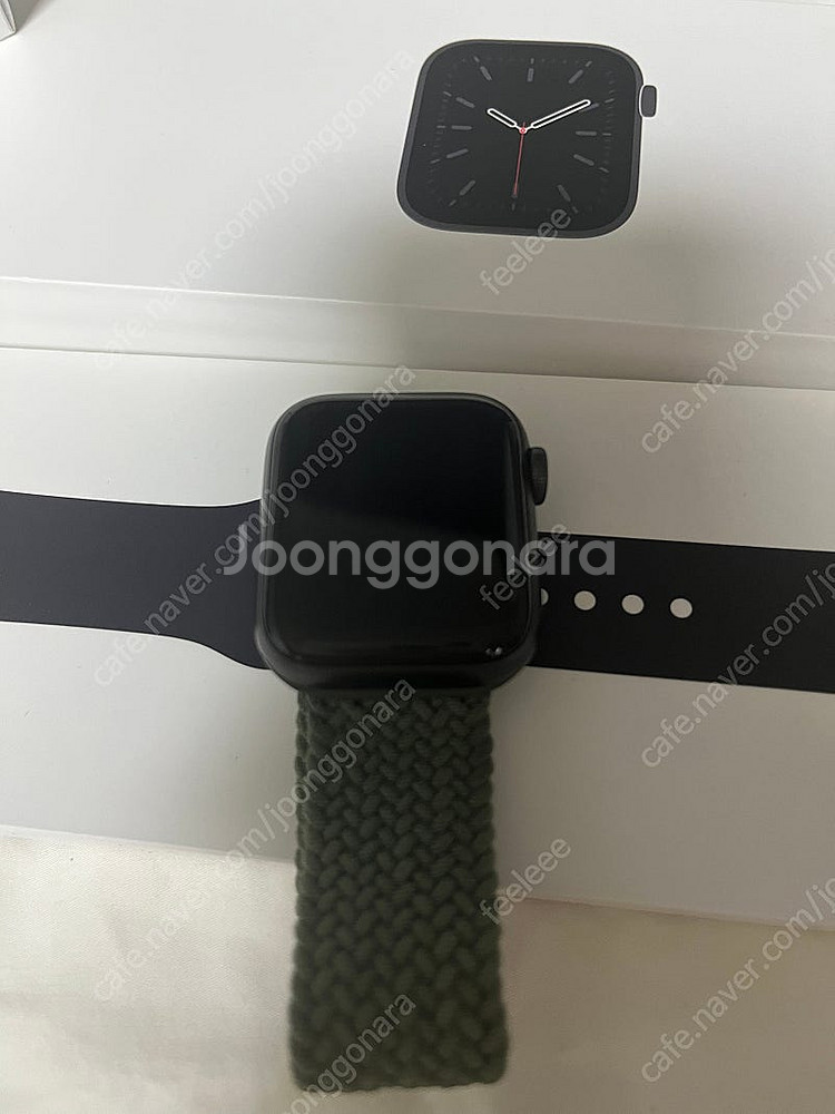 애플워치6 스페이스그레이 알루미늄 40mm gps 애플...--1