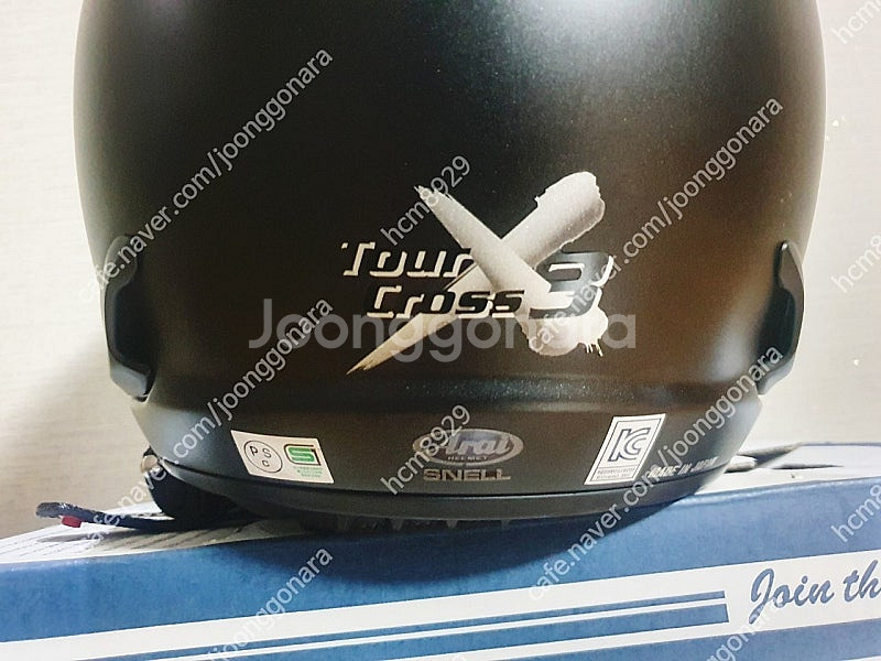 아라이 투어크로스3 신품급 판매합니다.--8