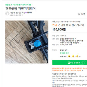 자전거캐리어파는 다연,송팀장 사기꾼 박제글