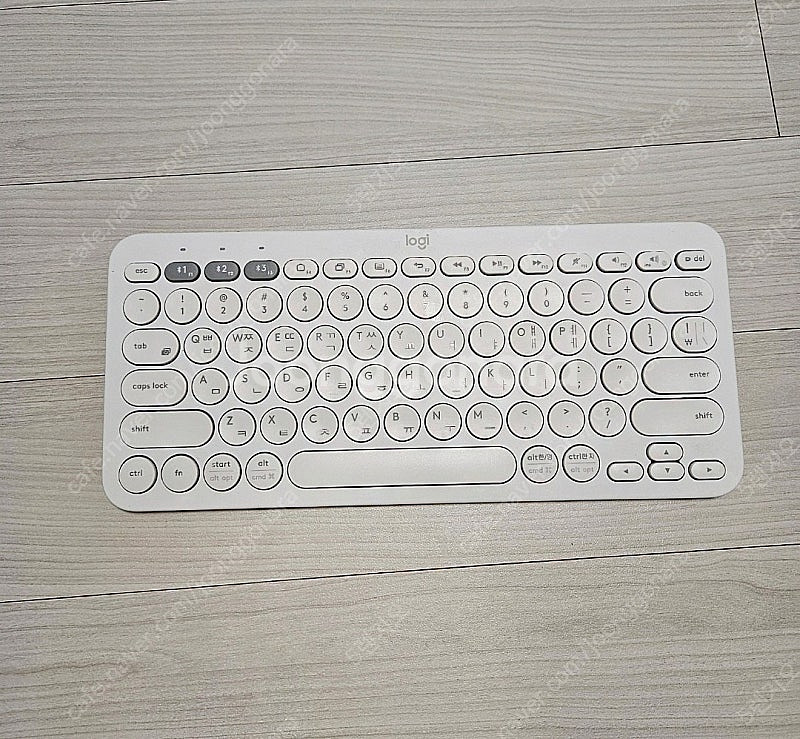 로지텍 K380 키보드 화이트--0