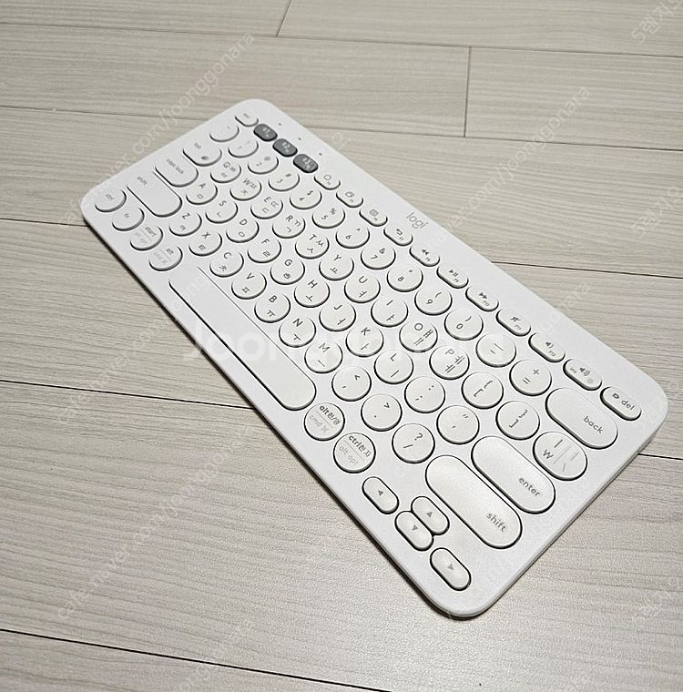 로지텍 K380 키보드 화이트--1