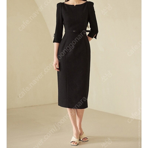 플로움 Classic Diana Dress 블랙 m