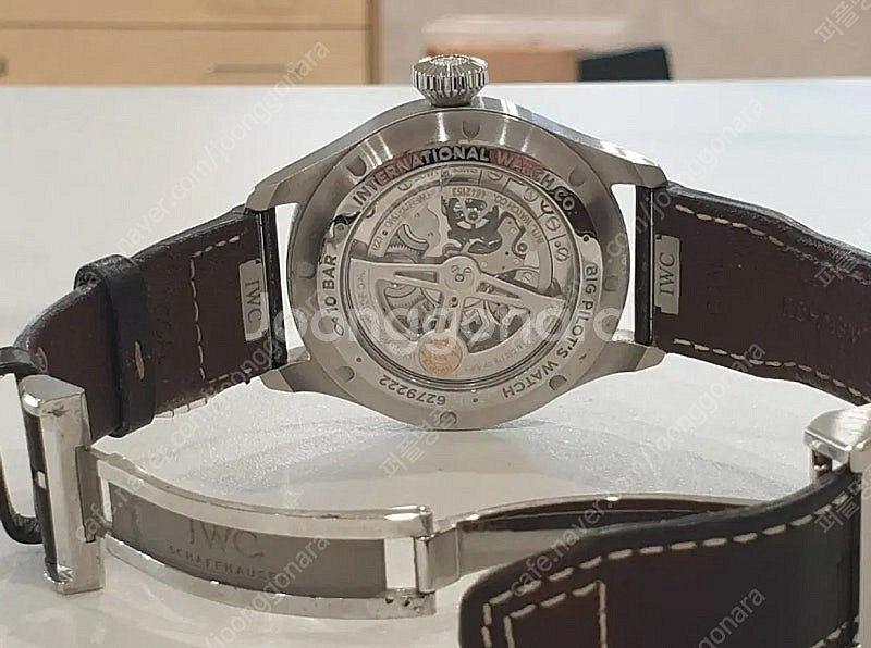 IWC 빅파일럿 신형 검판 IW329301 21년--3