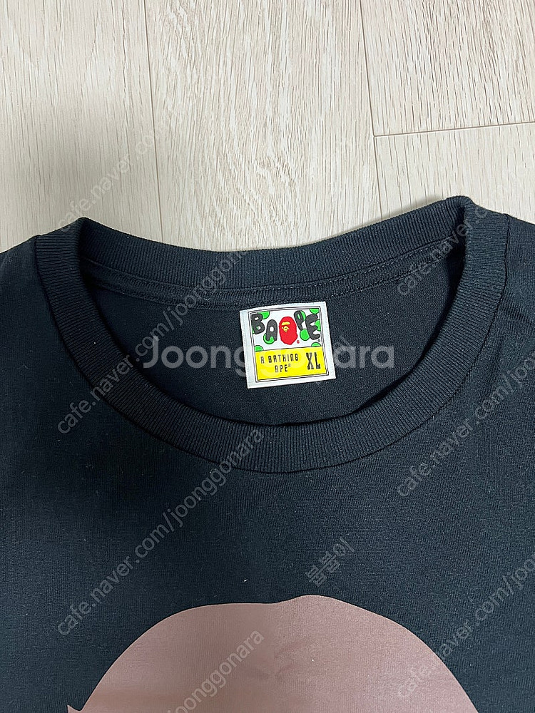 베이프 긴팔 티셔츠 팔아요(거의 새 것, xl)--1