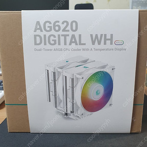 딥쿨 AG620 DIGITAL(화이트) CPU쿨러 팝니다!