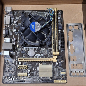 ASUS H81M-K + i3 4170 + 램 8GB