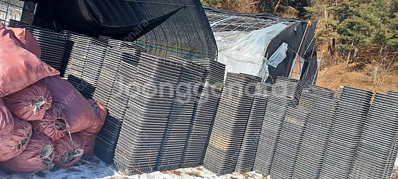 버섯 콘티박스 사각상자 사각박스 프라스틱 플라스틱 상자...--2