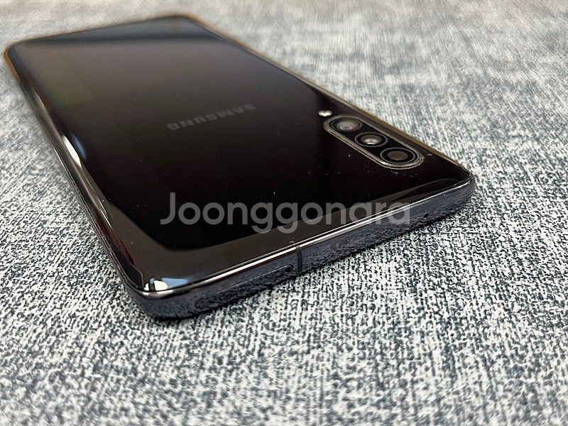 (가성비폰) 갤럭시A90 블랙 128G 액정미세실금 단...--6