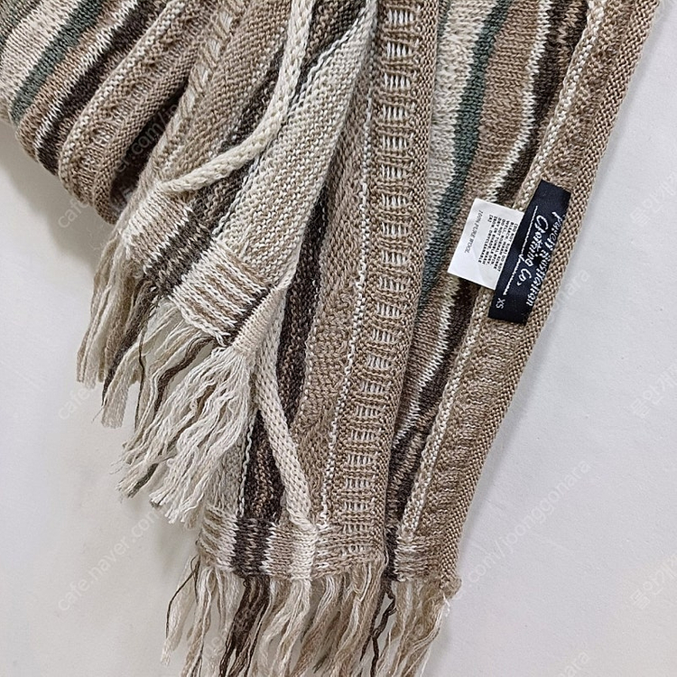 택포 호주 퓨어 울 니트 목도리 머플러 얇고가볍고 롱기장 사랑봉봉 이미지