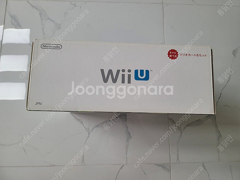 일판 위유 wiiu 마리오카트 버전 박스셋 팝니다--1