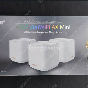 ASUS ZenWiFi AX Mini XD4 3PACK 미니 메시 공유기 라우터