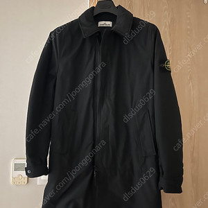 스톤아일랜드 Micro Twill Primaloft Coat Black