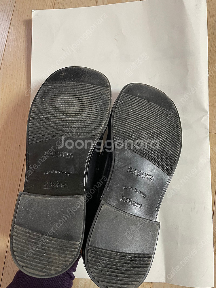 하루타 스퀘어토 로퍼 HS-4900 BLACK 뉴진스 ...--2