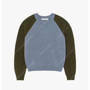 문달(moondal) Ted Raglan Knit in Khaki 새상품 판매합니다.