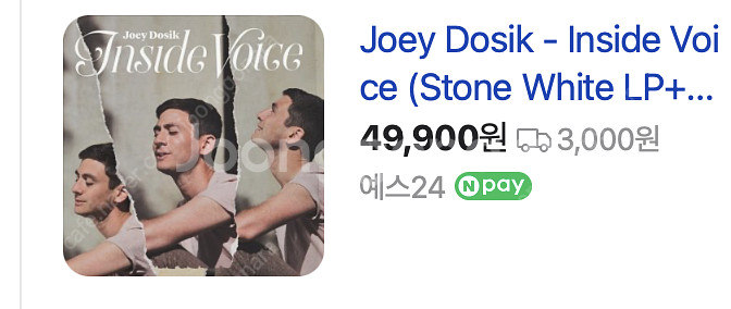 joey dosik LP (white stone ver...--3