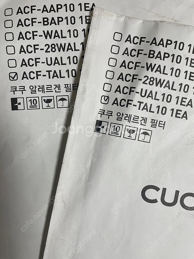쿠쿠 알레르겐 필터 - ACF-TAL10 1EA--0