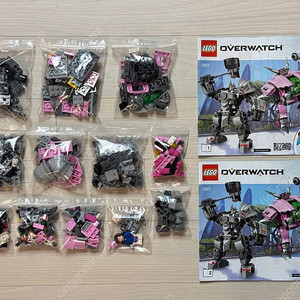 레고 75973 D.Va vs 라인하르트 (중고) LEGO 오버워치 (2019)