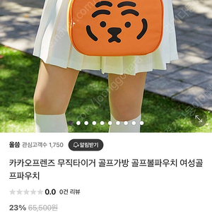 무직타이거 골프가방 골프파우치