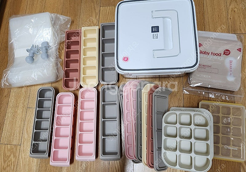 이유식큐브, 채수팩, 이유식파우치, 범킨스 스푼, 창신...--0