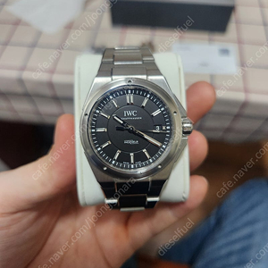 IWC 구구형 인제니어 INGENIEUR 3239 3239-02 블랙 검판