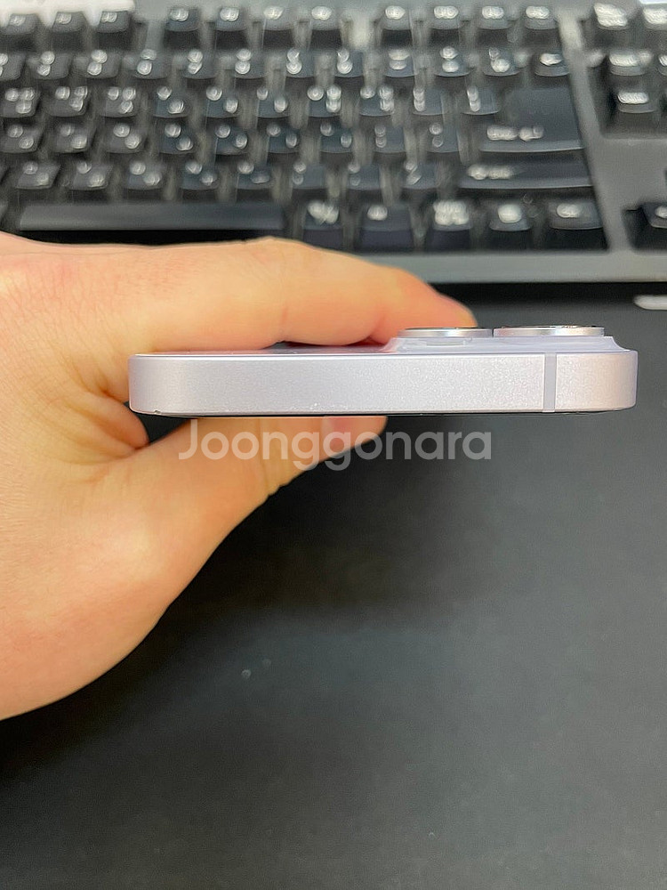 아이폰14 퍼플 512GB 상태좋은 중고61만팝니다.--3