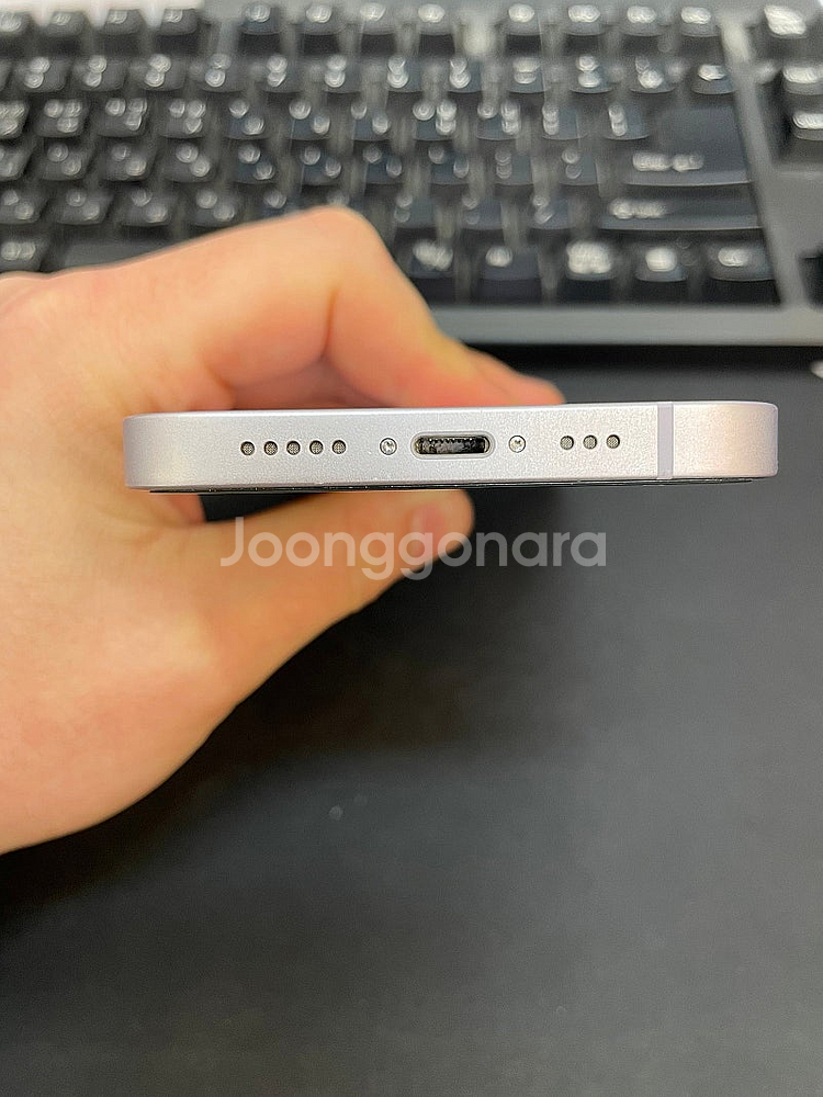 아이폰14 퍼플 512GB 상태좋은 중고61만팝니다.--5