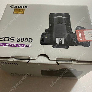 캐논 800d 18-55IS STM렌즈포함