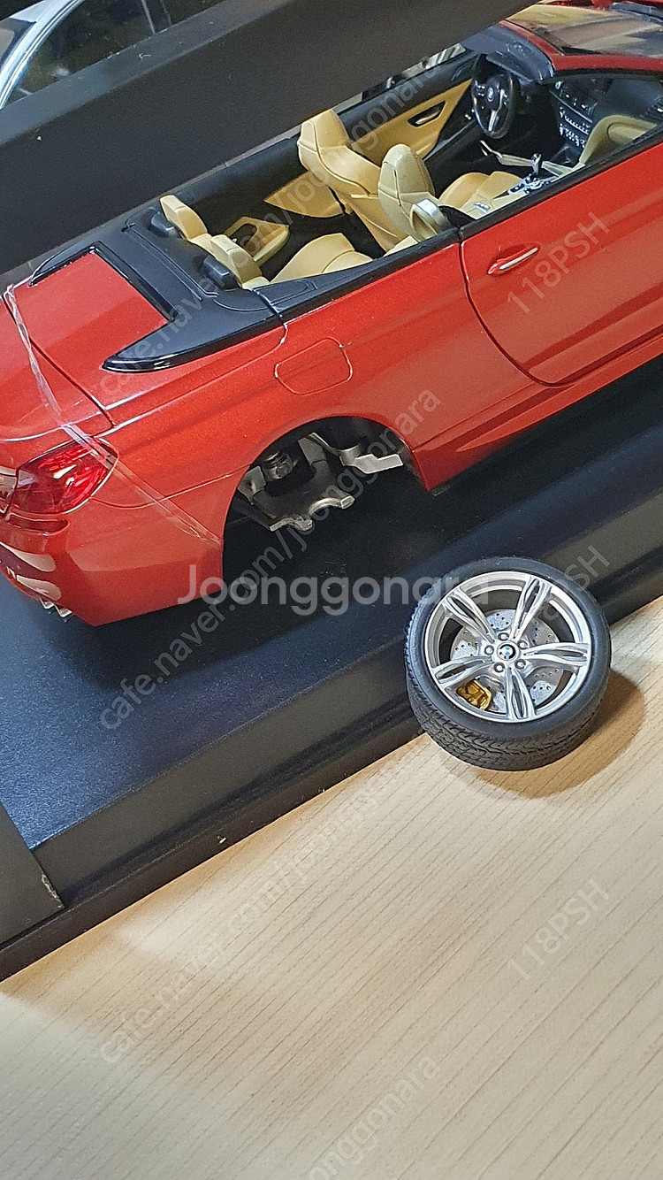1:18 1/18 파라곤 BMW M6 F12 컨버터블 ...--3