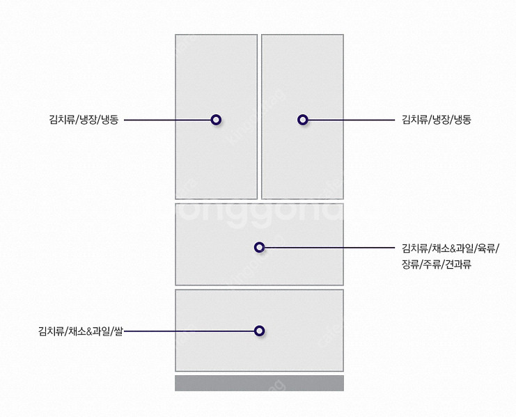 딤채 대용량 김치냉장고 551L--4