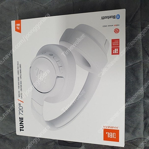 JBL 블루투스 헤드셋 T720BT 색상-화이트 삼성전자 JBL TUNE 720BT