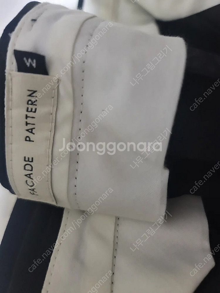 파사드패턴 타임리스 울 팬츠 블랙--0