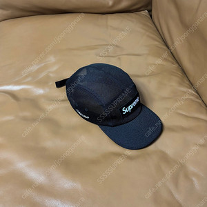 Supreme 슈프림 코듀라 메쉬 블랙 캠프캡 모자 (Cordura Mesh Black)