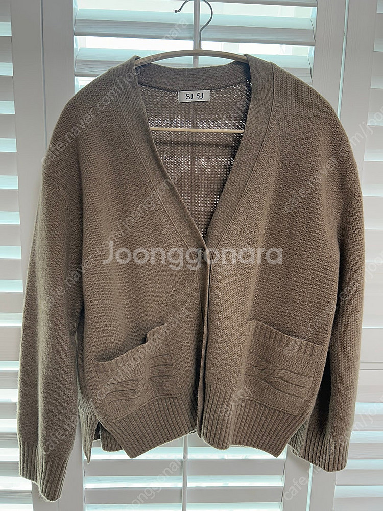 SJSJ 캐시미어 블랜드 가디건--0
