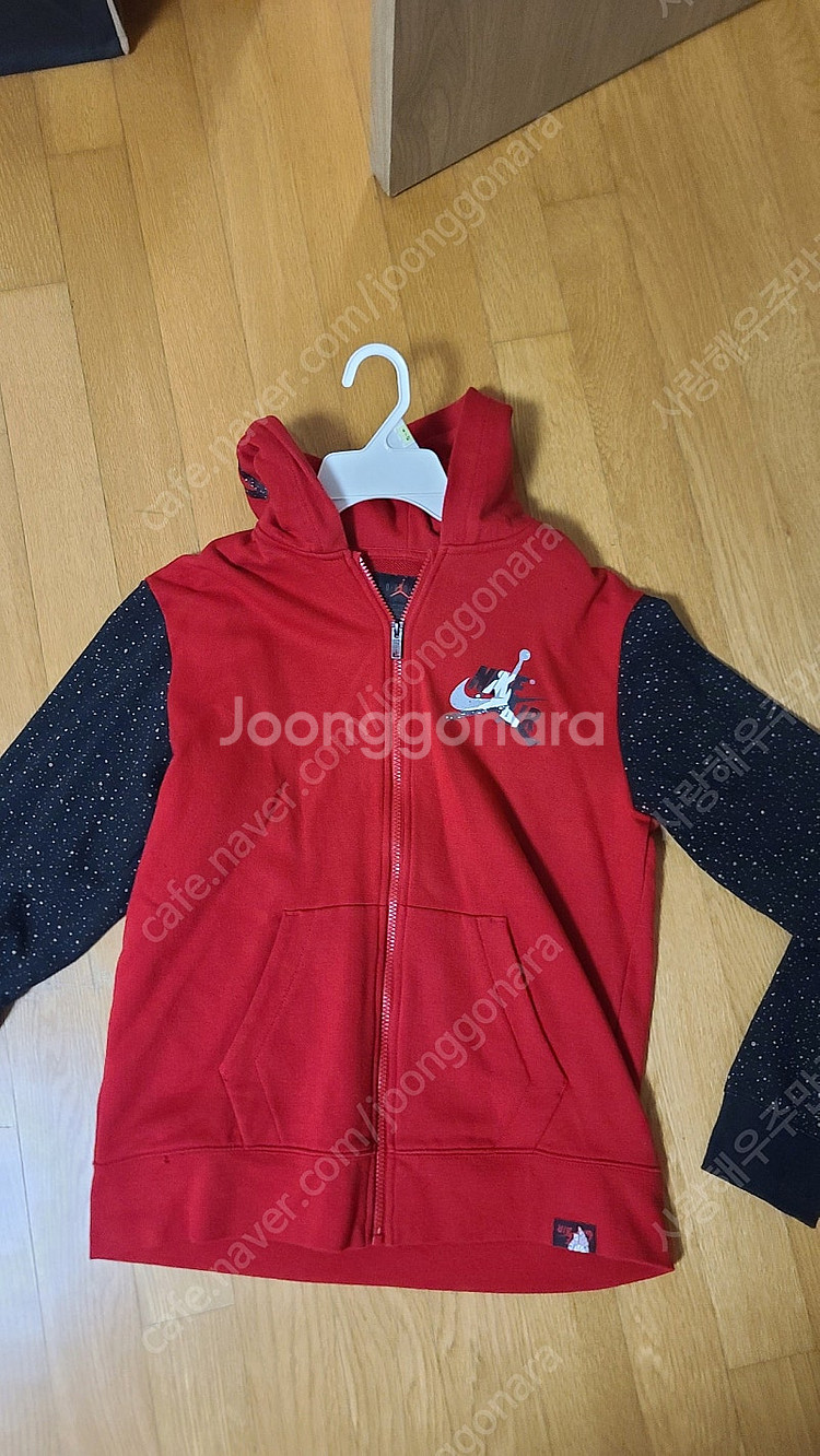 나이키 주니어 조던후드 집업 XL사이즈--0