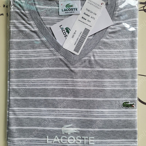 lacoste v-neck t-shirts