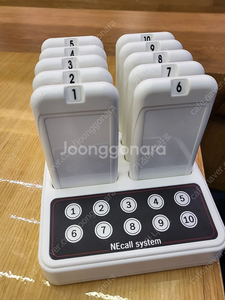 카페진동벨 dp-400r 팝니다 일체형 10개--1
