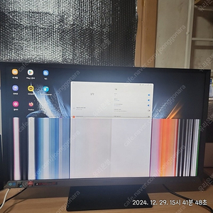 삼성 S32D850T 32인치 모니터 고장 제품